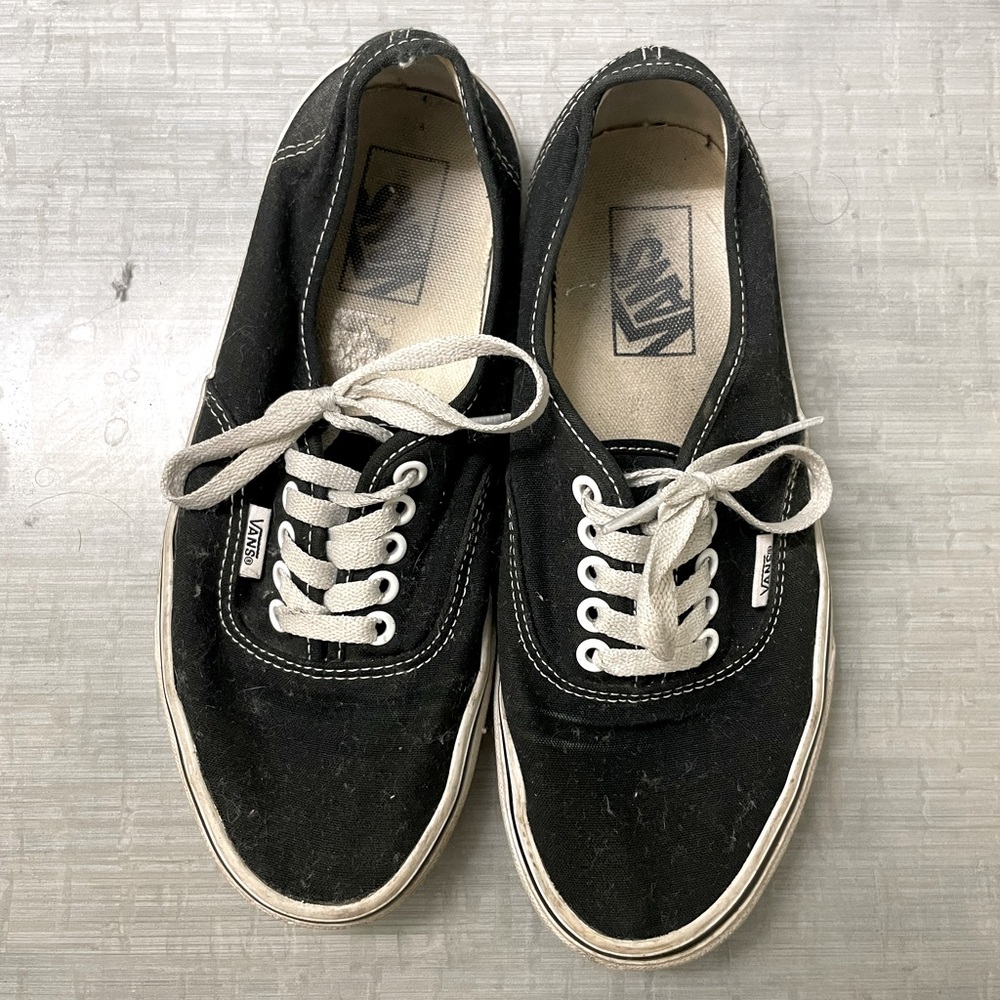 Rustic Black Vans